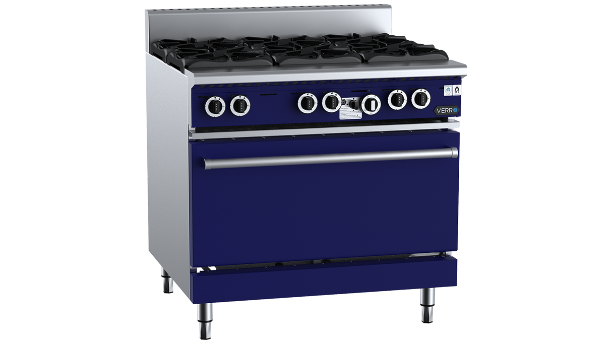 B&S Verro 6 Burner Oven range