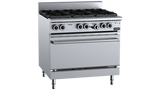 B&S Verro 6 Burner Oven range