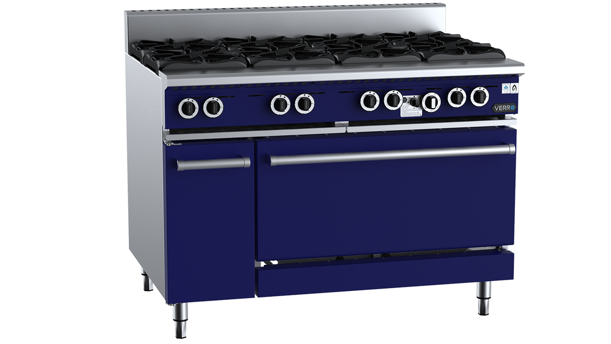 B&S Verro 8 Burner Oven range