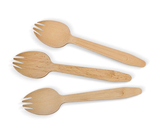 Wooden Spork (Ctn)2000