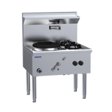 LUUS Compact Waterless Wok 2 Open Burners