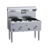 LUUS Compact Waterless Wok 2 Burners