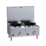 LUUS Compact Waterless Stock Pot 2 Burners