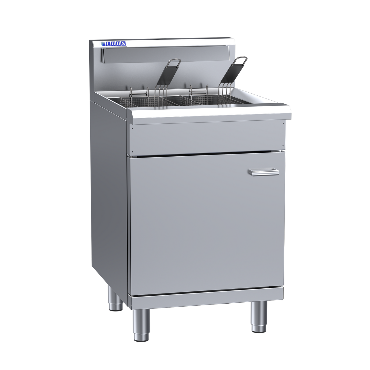 LUUS Professional Series V-pan Fryer 600mm 3 basket