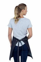 Aussie Chef Mia Waist Apron Navy Denim