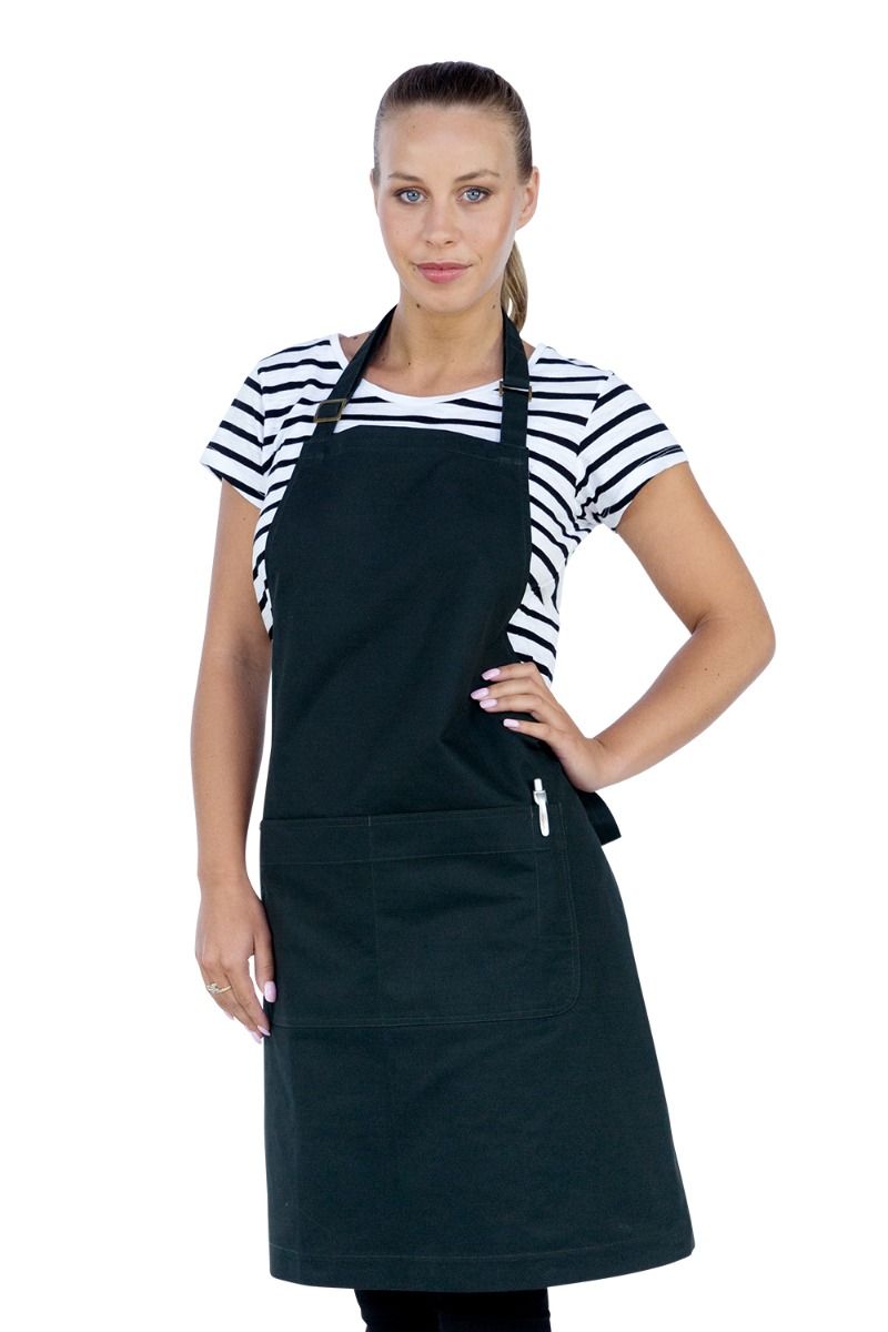 Aussie Chef Oska Bib Apron Bottle Green