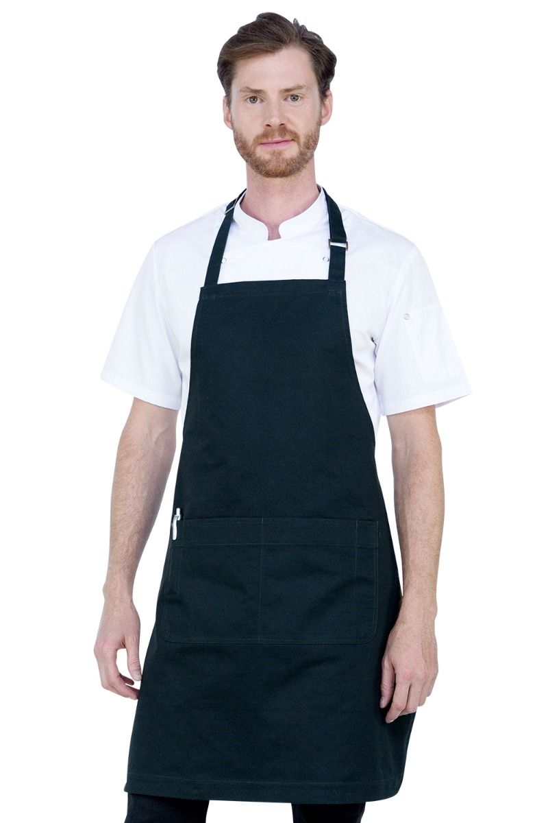 Aussie Chef Oska Bib Apron Bottle Green